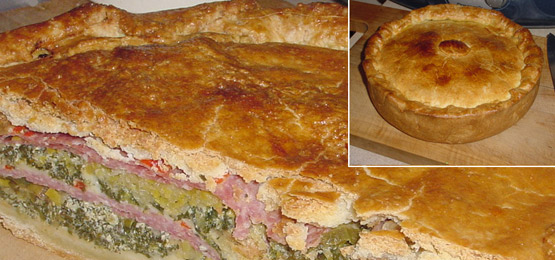 Torta Rustica (Italian Savory Pie)