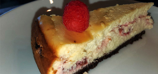 Chocolate Raspberrry Cheesecake