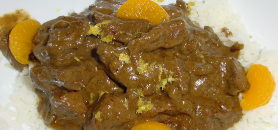 Orange Beef Curry