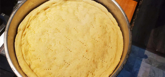 Ruby's Cornmeal Pizza dough