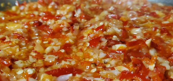 Serrano Garlic Shallot Chili Oil